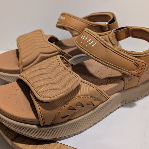 ONCAI Walking Ortho Hiking Sandal Khaki/Beige Women’s Shoes Size 12 Sandals - Picture 2 of 15